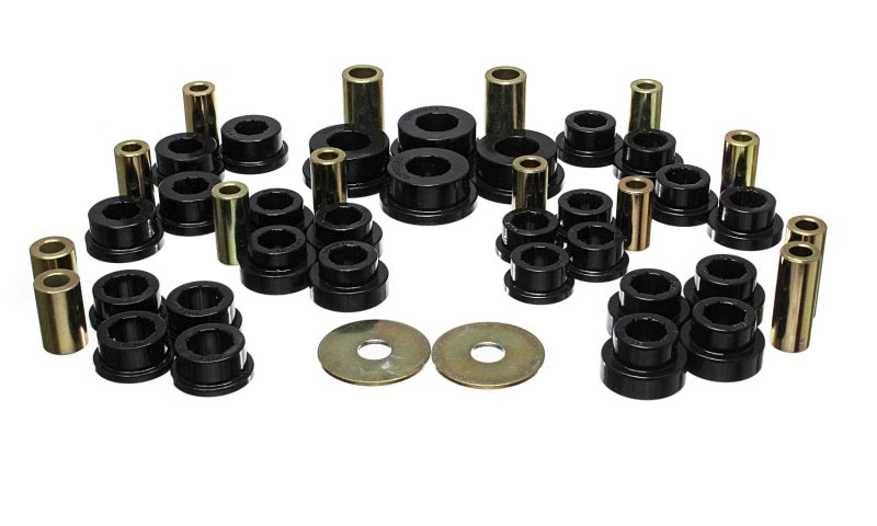 Ensemble de bagues de bras de suspension arrière noires pour Subaru Impreza 08-12/WRX 08-14 Energy Suspension