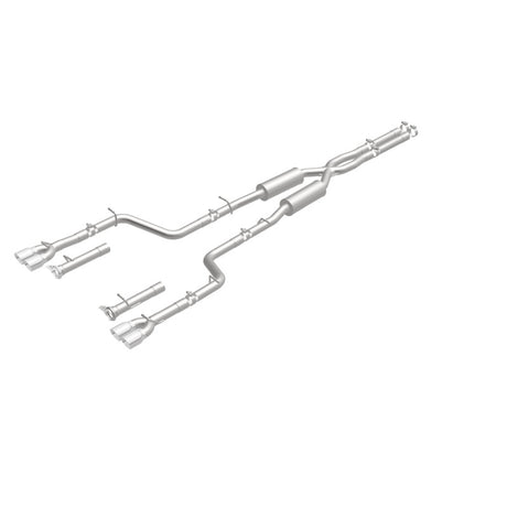 Cat-Back MagnaFlow, SS, 2,5 po, embout arrière divisé en quatre parties de 3,5 po, Dodge Challenger R/T 5,7 L 2015