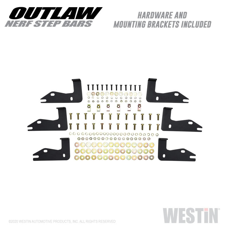 Marchepieds Westin 2020 Jeep Gladiator Outlaw Nerf – Noir texturé