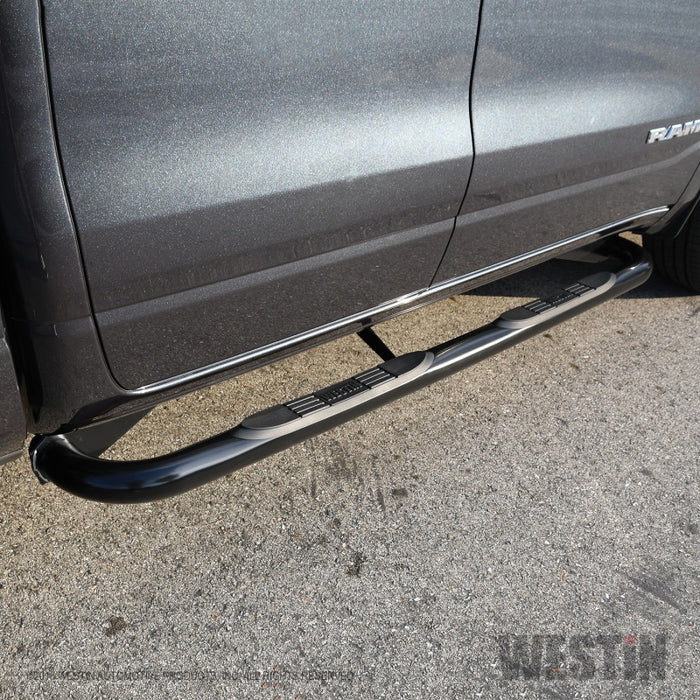 Marchepieds Westin 19-20 Ram 1500 Crew Cab E-Series 3 Nerf - Noir