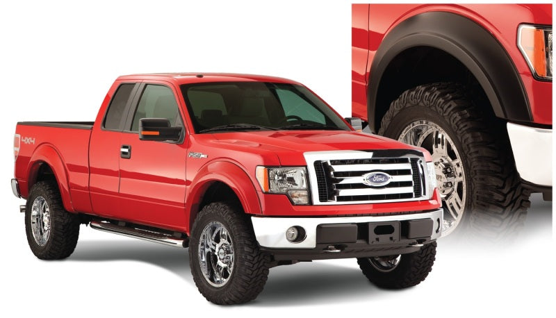 Bushwacker 09-14 Ford F-150 Styleside Extend-A-Fender Style Flares 4 pièces 67,0/78,8/97,4 po - Noir