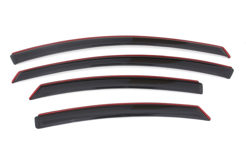 Déflecteurs de vitres avant et arrière AVS 11-14 Hyundai Sonata Ventvisor 4 pièces - Fumé