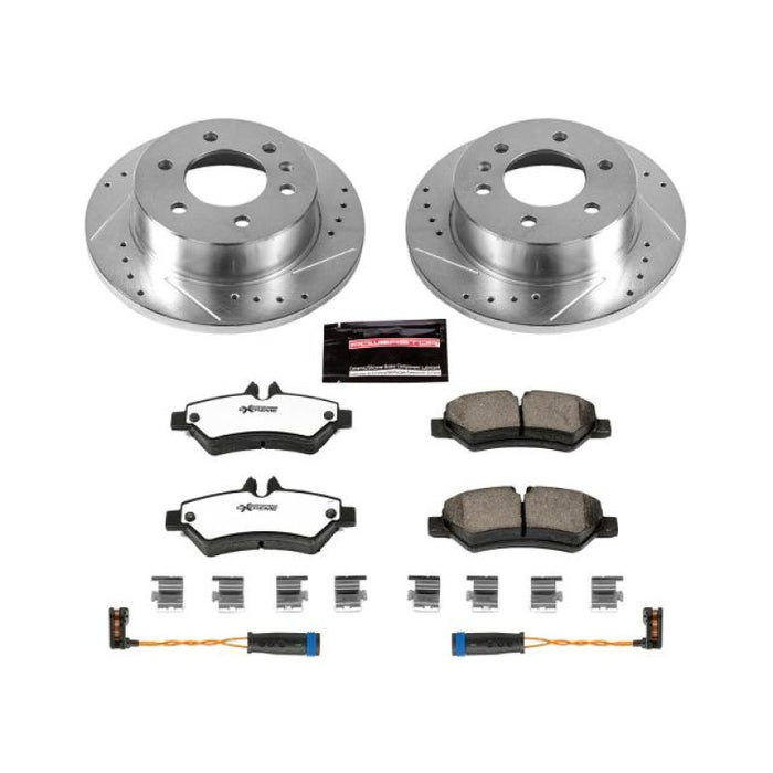 Kit de freins arrière Power Stop 07-09 pour camion et remorquage Dodge Sprinter 2500 Z36