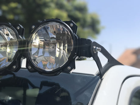 Barre lumineuse suspendue à DEL KC HiLiTES 17-18 Ford Raptor 57 po Pro6 Gravity à 9 lampes et faisceau combiné de 180 W