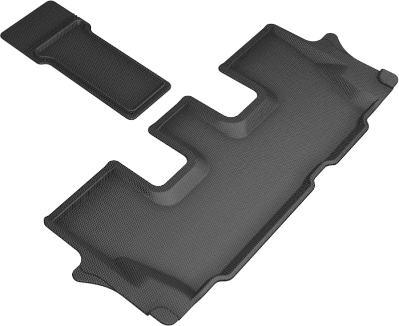 Tapis de sol 3D MAXpider 2020 Kia Telluride Kagu 3e rangée - Noir