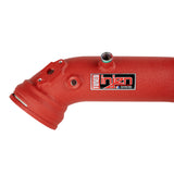 Tuyaux d'échangeur thermique turbo SES rouge froissé pour BMW L6-3.0L/Turbo/Twin Turbo/L4-2.0L/L6-2.5L 16-20