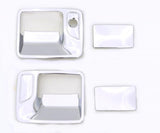 Couvre-poignées de porte AVS 99-16 Ford F-250 (sans trou de serrure passager) (2 portes) Ensemble de 4 pièces - Chrome