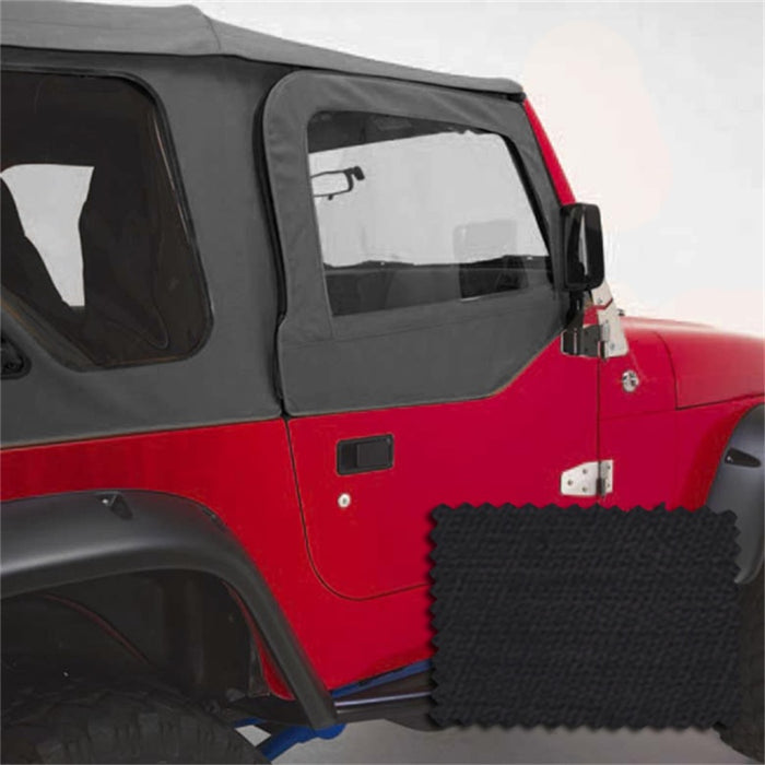 Revêtements de porte Rugged Ridge Black Diamond pour Jeep Wrangler 97-06