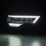 Phares à LED AlphaRex 14-22 Toyota 4Runner NOVA Projecteur chromé avec éclairage actif/signal séquentiel/DRL