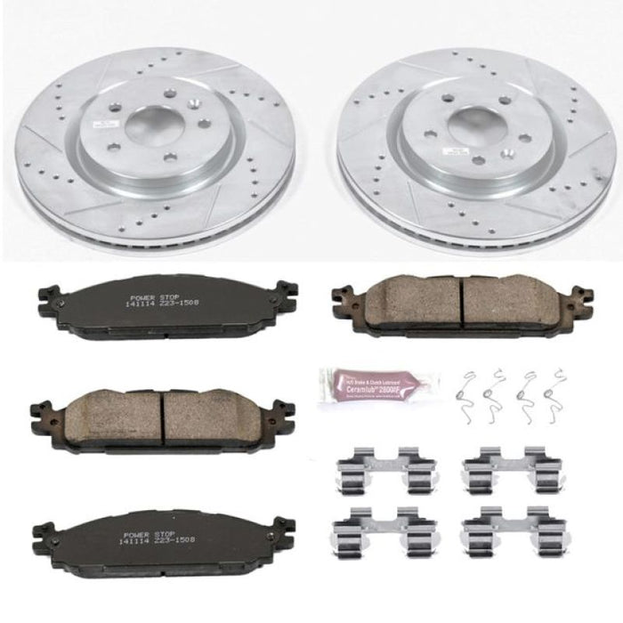 Kit de freins sport Power Stop 11-19 pour Ford Explorer Z23 Evolution avant