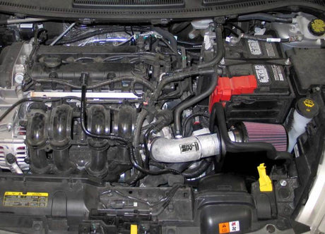 Admission K&amp;N 11-12 Ford Fiesta 1.6L L4 Silver Typhoon Performance