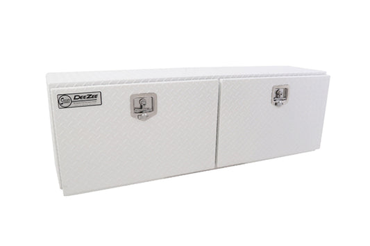 Deezee Universal Tool Box - Specialty 60In Topsider White BT Alum