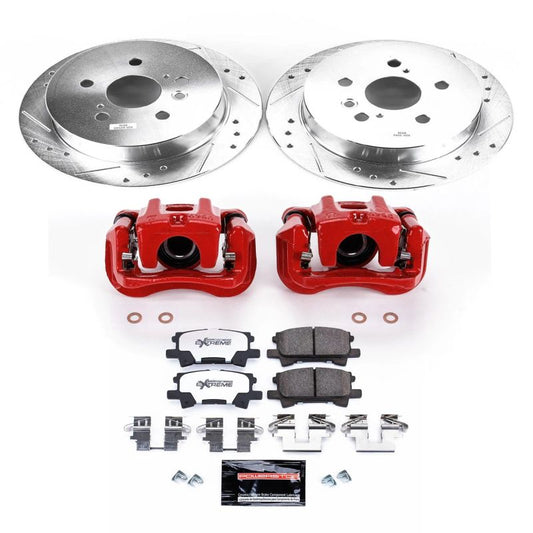 Power Stop 04-07 Toyota High Lander Rear Z36 Truck & Tow Brake Kit w/Calipers