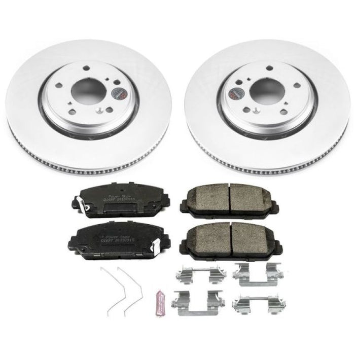 Kit de freins avant Power Stop 17-18 Acura ILX Z17 Evolution Geomet avec revêtement