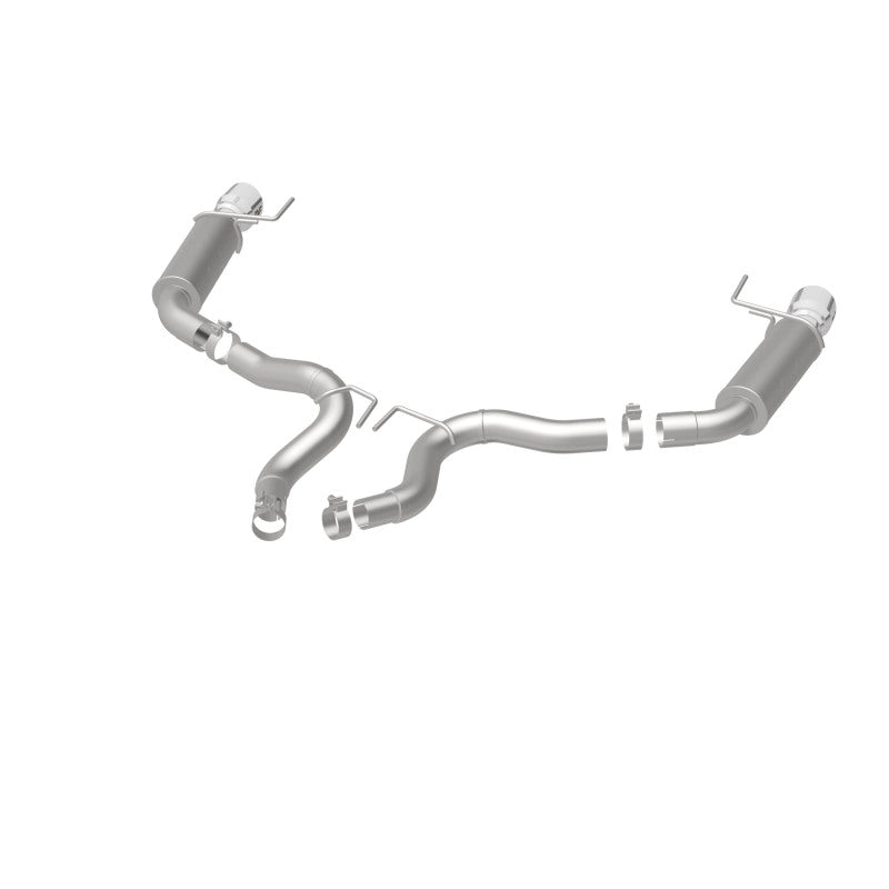 Essieu arrière MagnaFlow, SS, 3 po, compétition, embout poli double division de 4,5 po, Ford Mustang GT V8 5.0 2015