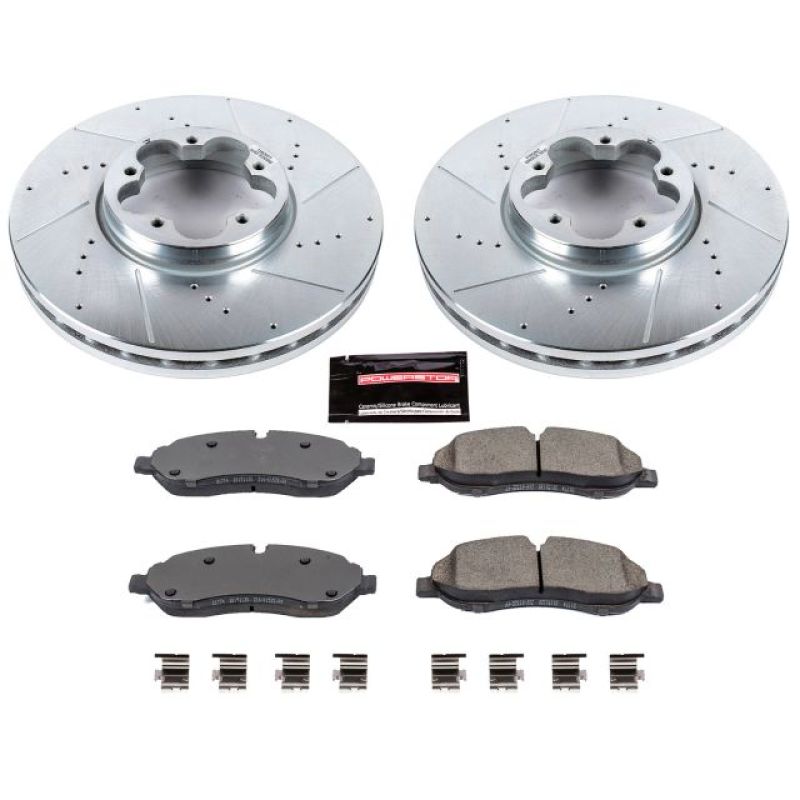 Kit de freins sport Power Stop 15-19 pour Ford Transit-150 Z23 Evolution avant