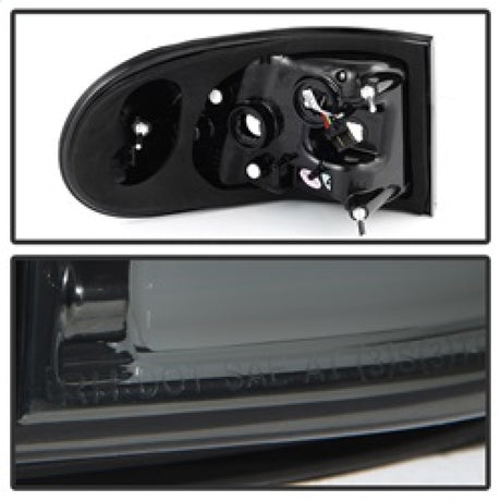 Feux arrière à LED Spyder Toyota FJ Cruiser 07-13 Fumés ALT-YD-TFJ07-LBLED-SM