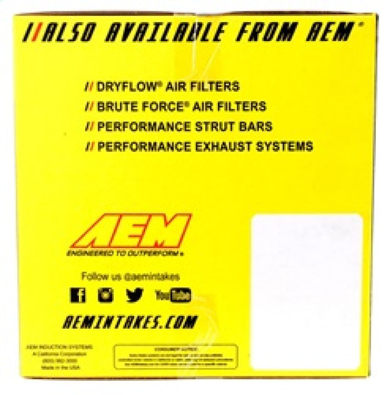 Système d'admission d'air froid AEM CAS BMW 325 01-03 2,5 L ; 328 99-00 2,8 L