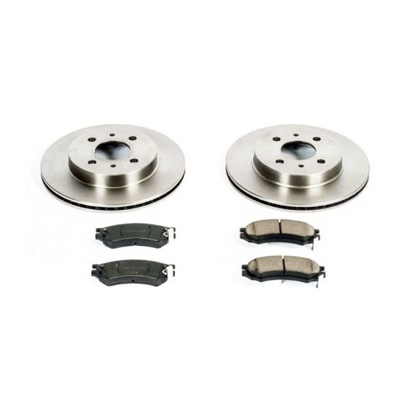 Power Stop 91-92 Saturn SC Front Autospecialty Brake Kit