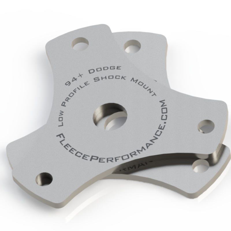 Supports d'amortisseurs à profil bas Fleece Performance 2500 et 3500