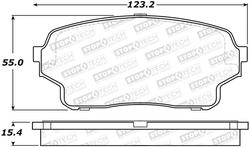 StopTech Street Brake Pads