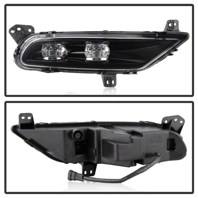 Feux antibrouillard à LED de style OEM Spyder Chrysler 300 2015-2019 - Droite - Sans interrupteur