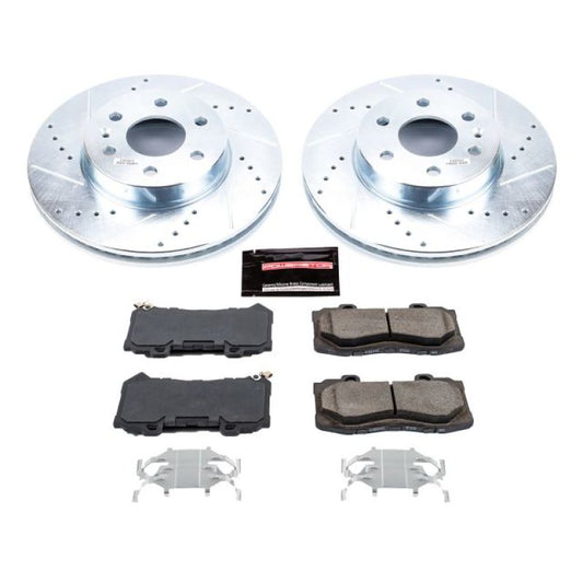 Power Stop 15-18 Chevrolet Colorado Front Z23 Evolution Sport Brake Kit