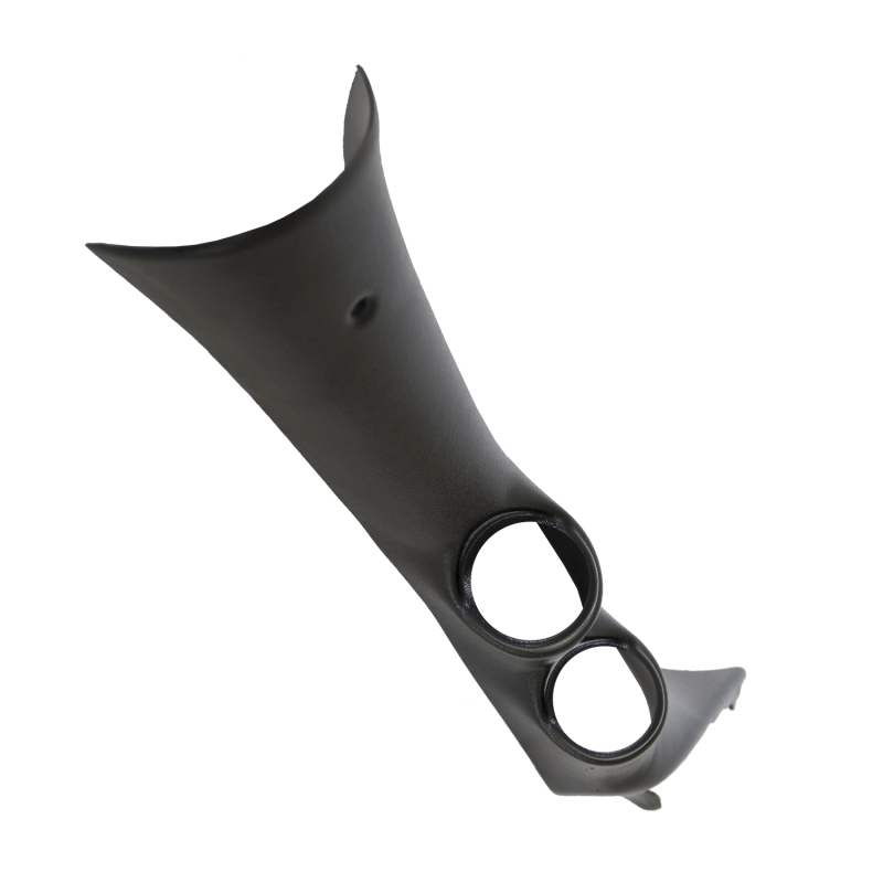 Autometer 07-08 Chevy Silverado/Duramax / 07-08 GMC Sierra/Duramax Pod à double pilier noir