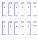 King Engine Bearings Mitsubishi 6G74 3000GT/Dodge Stealth (Size 0.25) Performance Rod Bearing Set