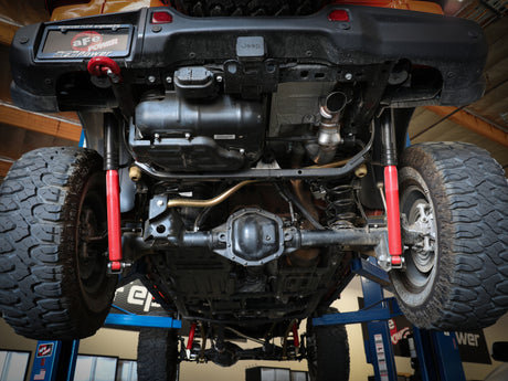aFe 20-21 Jeep Wrangler (JL) Système d'échappement Hi-Tuck à grand alésage HD 3 pouces en acier inoxydable 304 DPF-Back