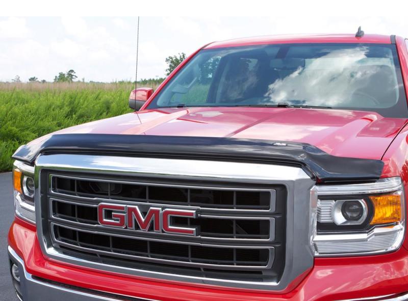 Protection de capot à profil moyen AVS 07-13 GMC Sierra 1500 Bugflector - Fumée