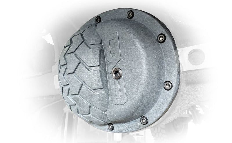 Cache différentiel DV8 Offroad HD Dana 30 en fonte grise avec revêtement en poudre