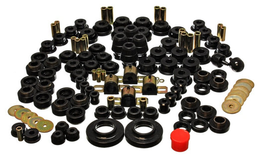 Energy Suspension 97-06 Jeep Wrangler TJ Black Hyper-Flex Master Bushing Set