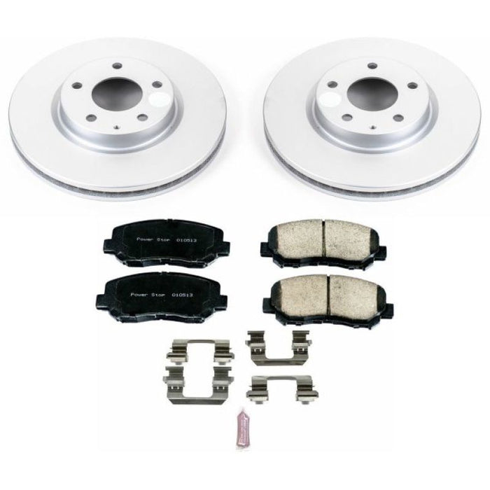 Kit de freins avant Power Stop 13-15 Mazda CX-5 Z17 Evolution Geomet avec revêtement