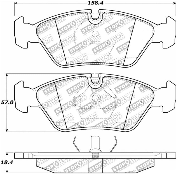 StopTech Performance Brake Pads