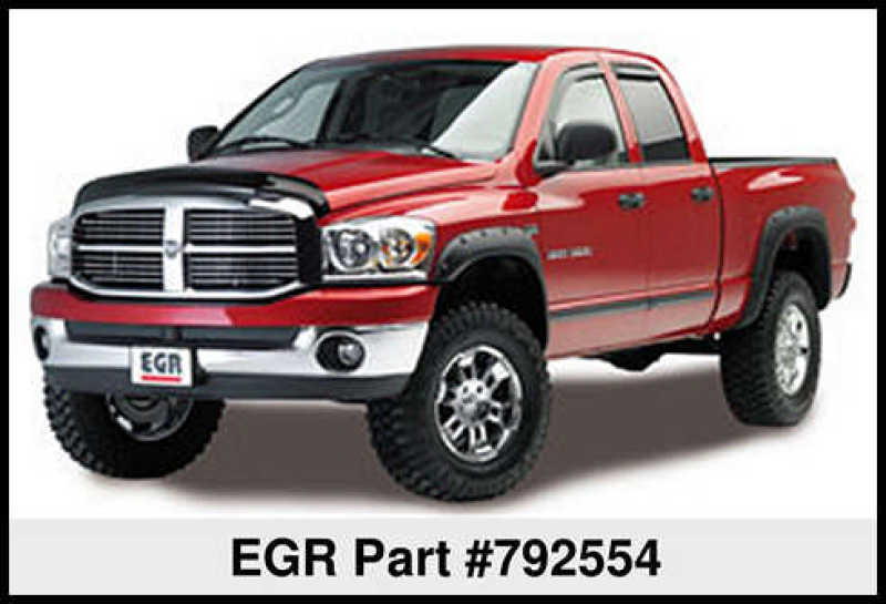 Élargisseurs d'ailes boulonnés EGR 02-08 Dodge Ram LD - Ensemble