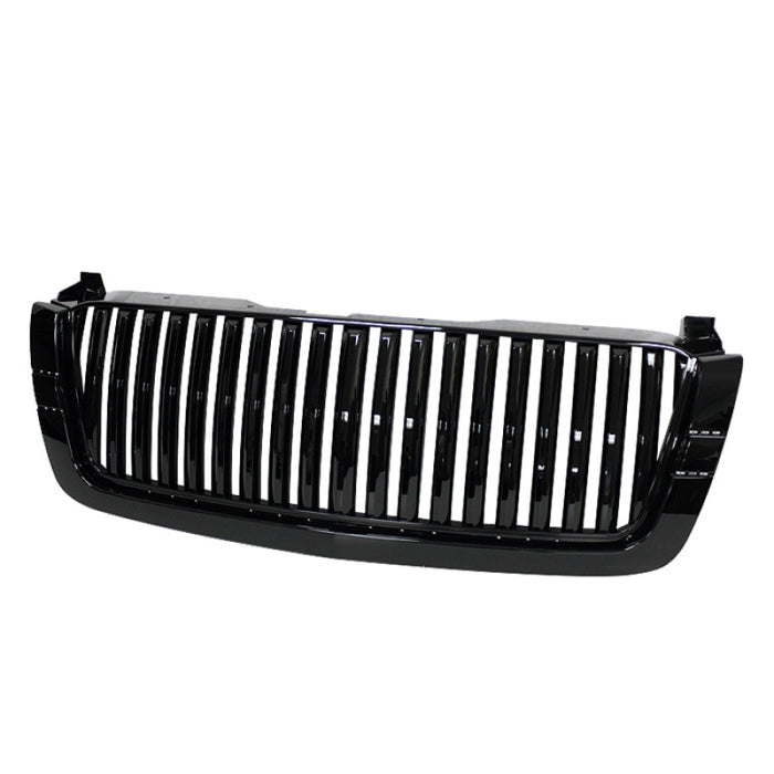 Calandre avant centrale uniquement Xtune Chevy Silverado 03-06 noire GRI-SP-CS03-CT-BK