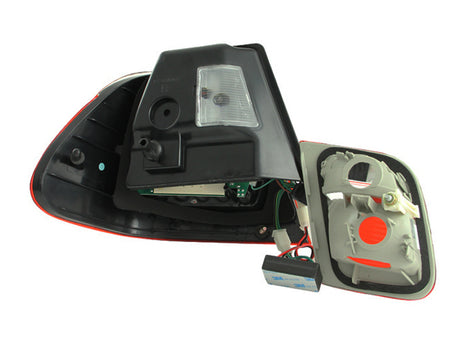 Feux arrière à LED ANZO 2002-2005 BMW Série 3 E46 Rouge/Clair