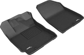 3D MAXpider 2019-2020 Kia Forte Kagu 1st Row Floormat - Black 3D MAXpider