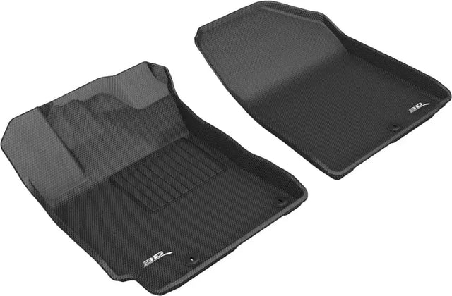 3D MAXpider 2019-2020 Kia Forte Kagu 1st Row Floormat - Black 3D MAXpider