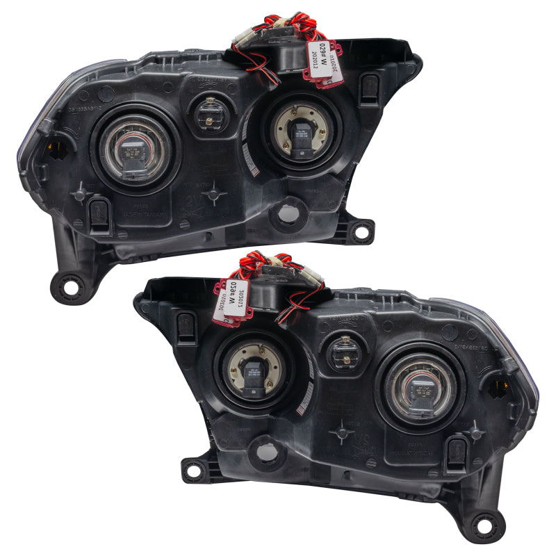 Oracle 11-13 Dodge Durango SMD HL Halogen - Black - ColorSHIFT w/ Simple Controller