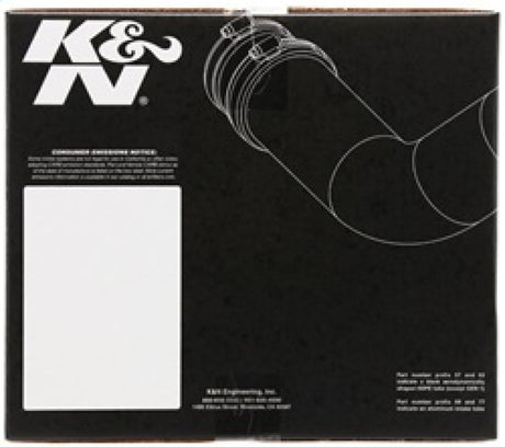 Kit d'admission hautes performances K&amp;N 18-19 Ford Mustang L4-2.3L série 57 FIPK