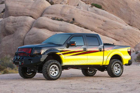 Fabtech 09-13 Ford F150 4WD 6 pouces Perf Sys Gen II avec Dlss 2.5 C/O Resi et Rr Dlss