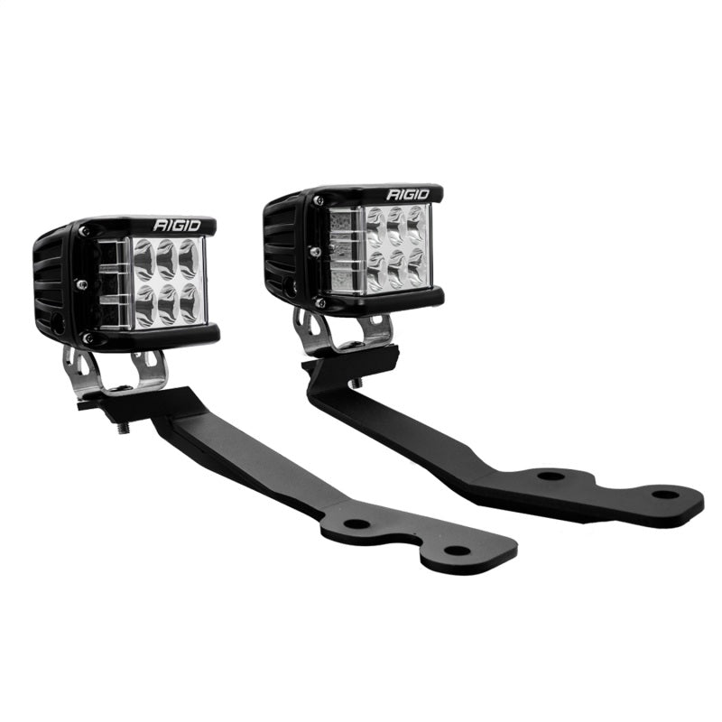 Kit d'éclairage de montant A pour Toyota Tundra 2022+ de Rigid Industries (convient aux séries 360 et D-SS)