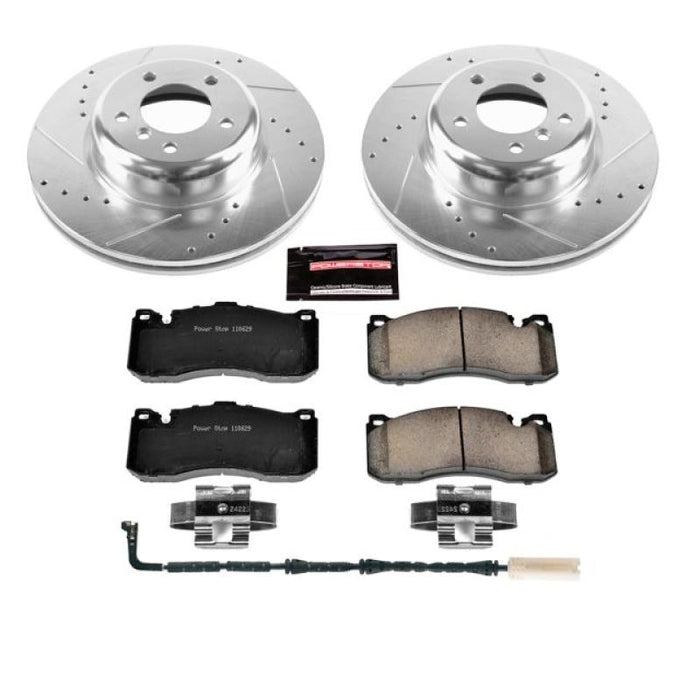 Power Stop 08-10 BMW 135i Front Z23 Evolution Sport Brake Kit