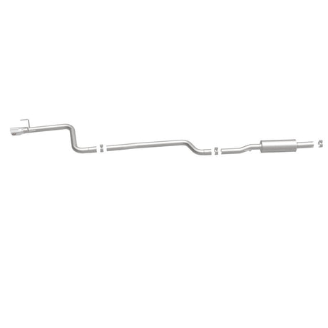 Échappement MagnaFlow CatBack 16-19 Chevy Cruze 1.4L Street Series à sortie unique en acier inoxydable poli