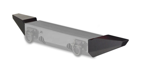 Embouts de pare-chocs standard Rugged Ridge XHD pour pare-chocs avant 76-06 CJ&amp;Wrang