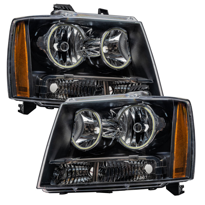 Oracle 07-13 Chevy Avalanche Pre-Assembed SMD Headlights - ColorSHIFT w/ 2.0 Controller SEE WARRANTY