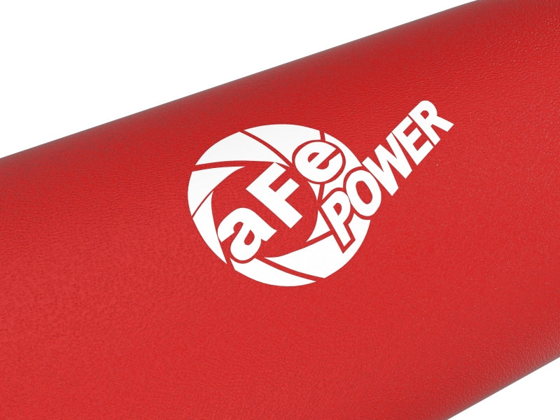 Tuyau de charge à froid en aluminium aFe 20-23 Ford Explorer ST V6 3.0L (tt) BladeRunner 2-3/4 po - Rouge