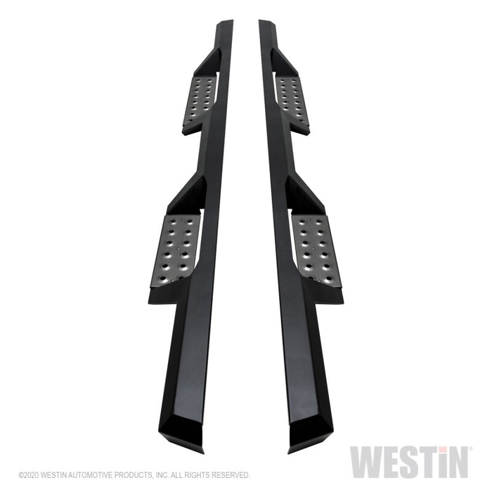 Marchepieds Westin 99-13 Chevy/GMC Silverado/Sierra 1500 Ext Cab HDX Nerf - Noir texturé